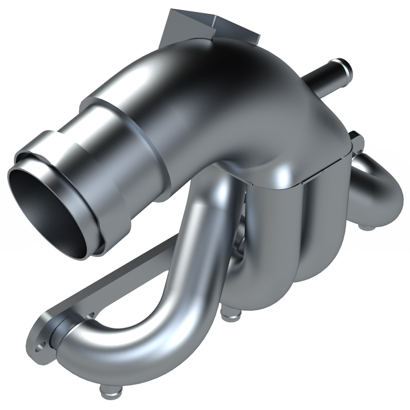 Small block header13156 Custom Marine Inc.